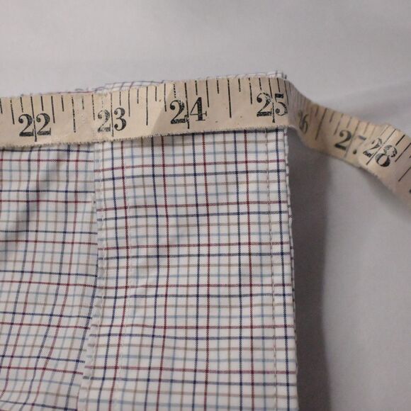 Jos A Bank 1905 Mens 16.5 35 Plaid Stretch Non Iron Tailored Fit Dress Shirt - Picture 5 of 6